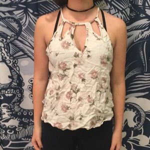 Floral tank top